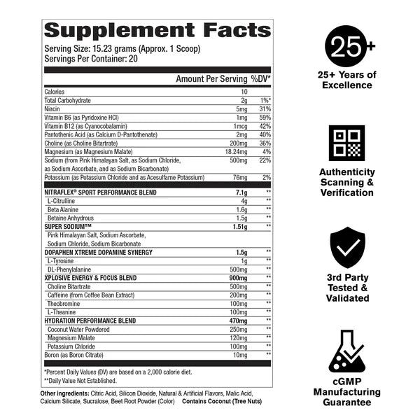 GAT SPORT Pre-Workout Nitraflex Sport