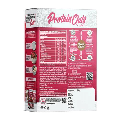 Doctor's Choice Chocolate Protein Oats | 750 gm | 2 kg