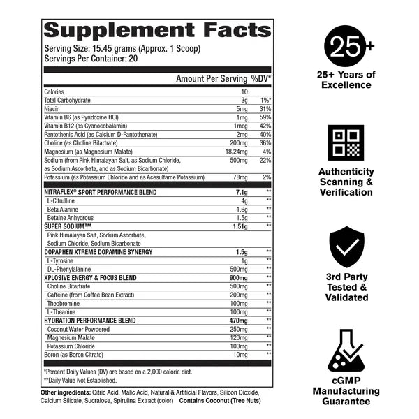 GAT SPORT Pre-Workout Nitraflex Sport