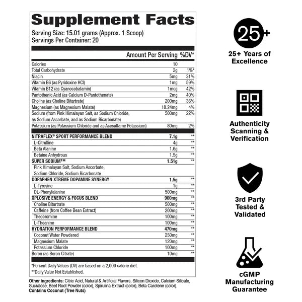 GAT SPORT Pre-Workout Nitraflex Sport