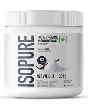 ISOPURE Creatine Mnohydrate Microized Increase Lean Muscle Mass, Enhances Muscular Endurance