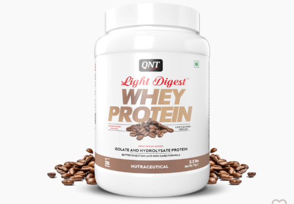 QNT Light Digest Whey Protein With Skincare