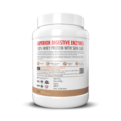 QNT Light Digest Whey Protein With Skincare