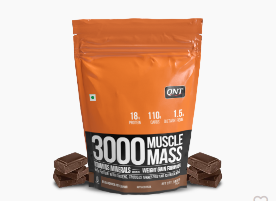 QNT Muscle Mass 3000 Weight Gainer