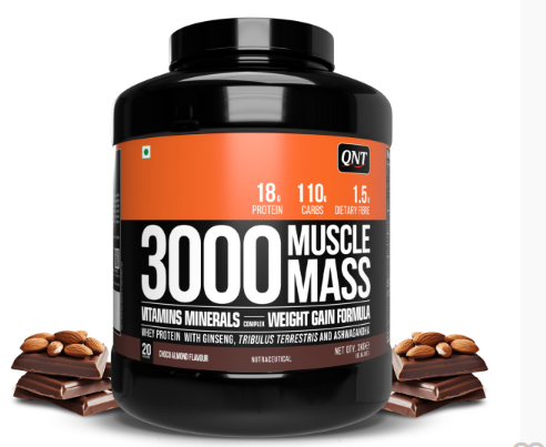 QNT Muscle Mass 3000 Weight Gainer