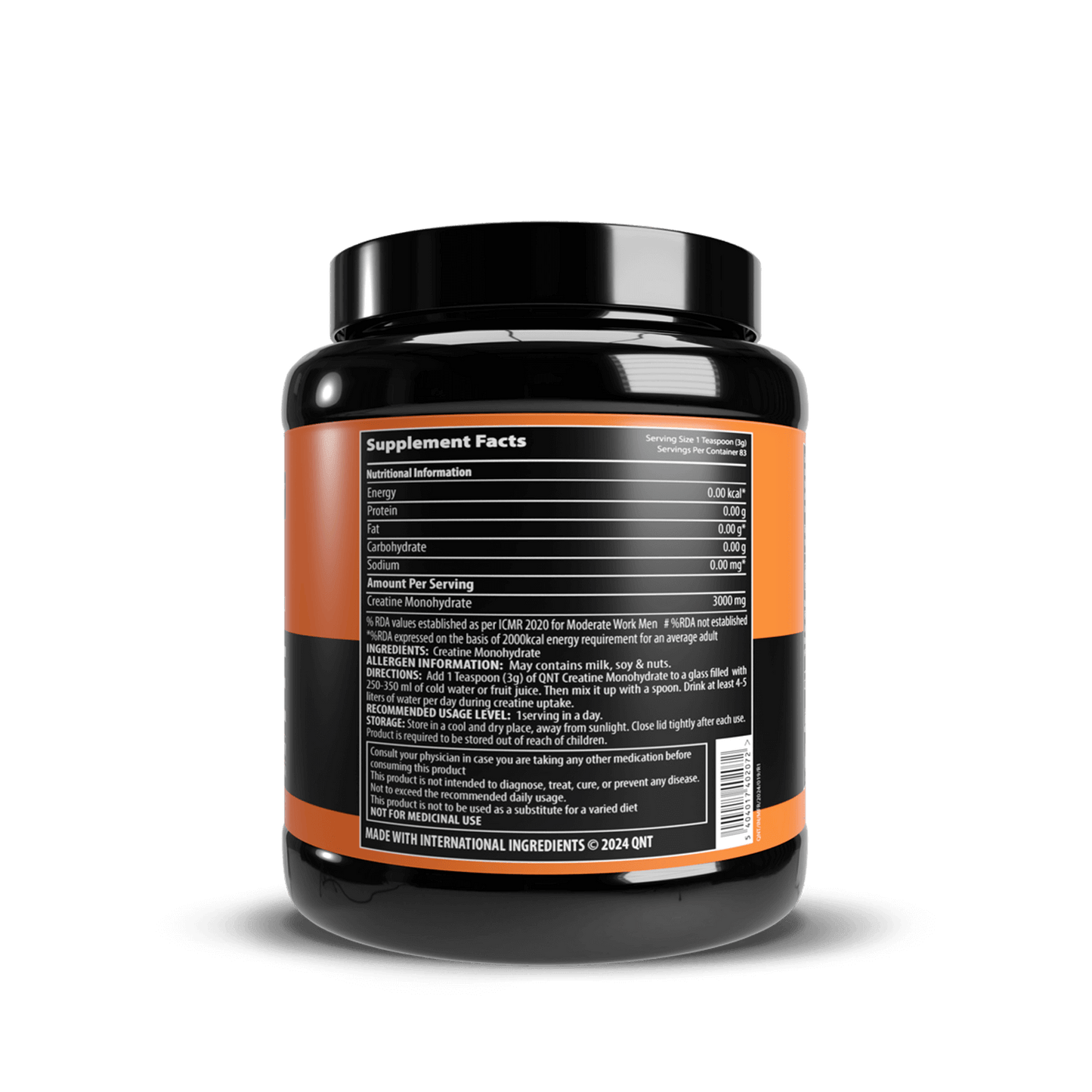 QNT Creatine Monohydrate Powder