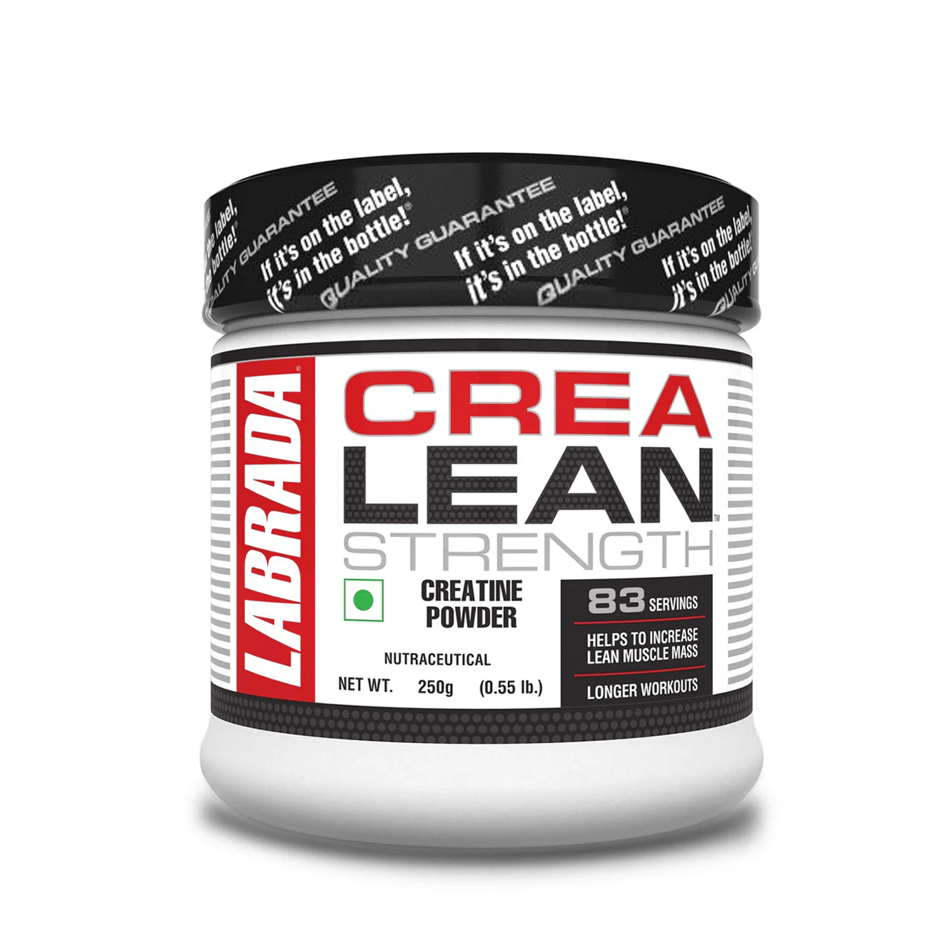 LABRADA Pre Workout- Post Workout, Sustain longer workout, Muscle Repair & Recovery, 3g Creatine Monohydrate