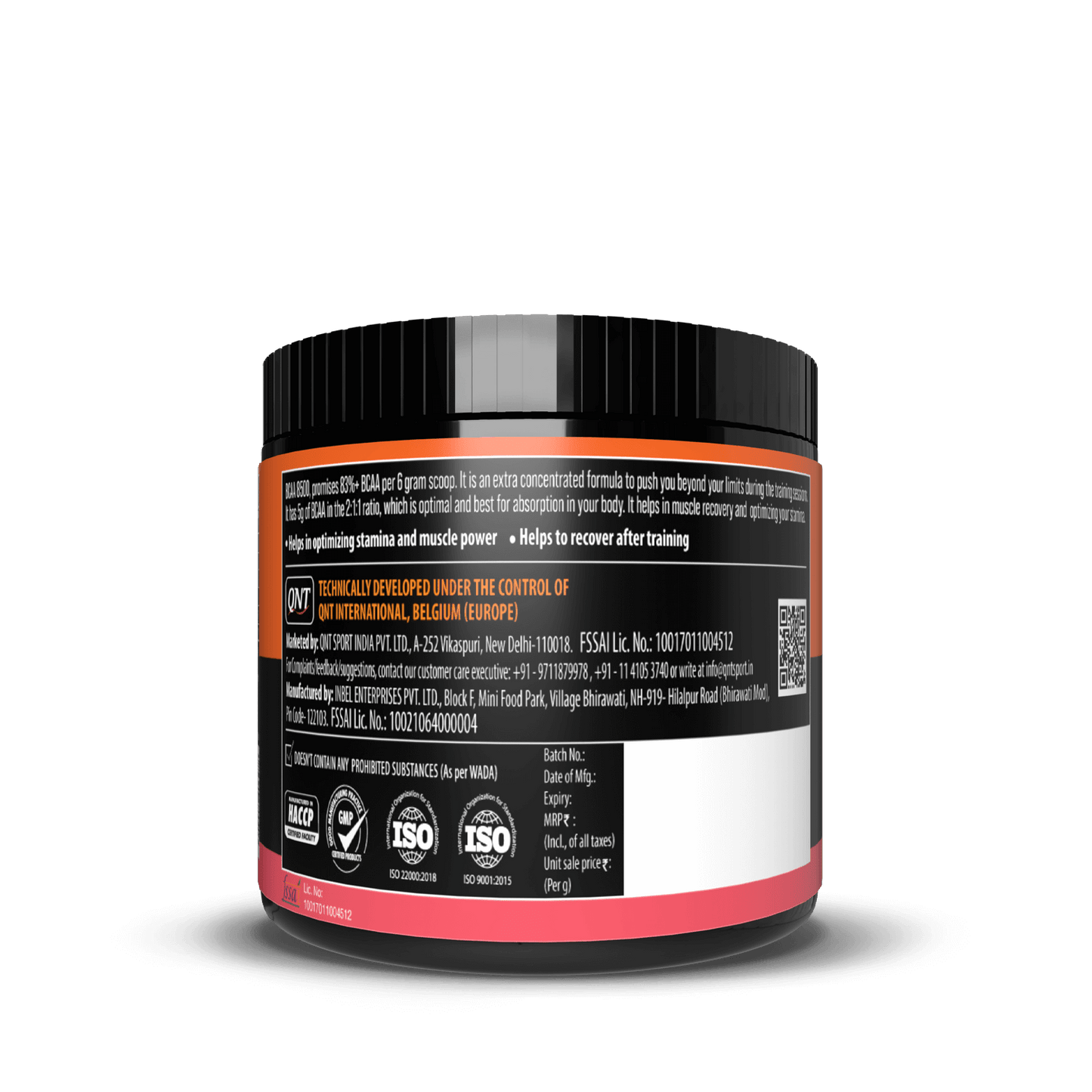 QNT BCAA 8500 | Essential Amino Acids For Muscle Recovery