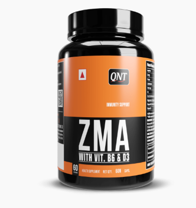 QNT ZMA (Zinc Magnesium Aspartate) Vit B6 With D3
