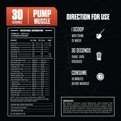 Exalt The Xplode Max Pre-workout