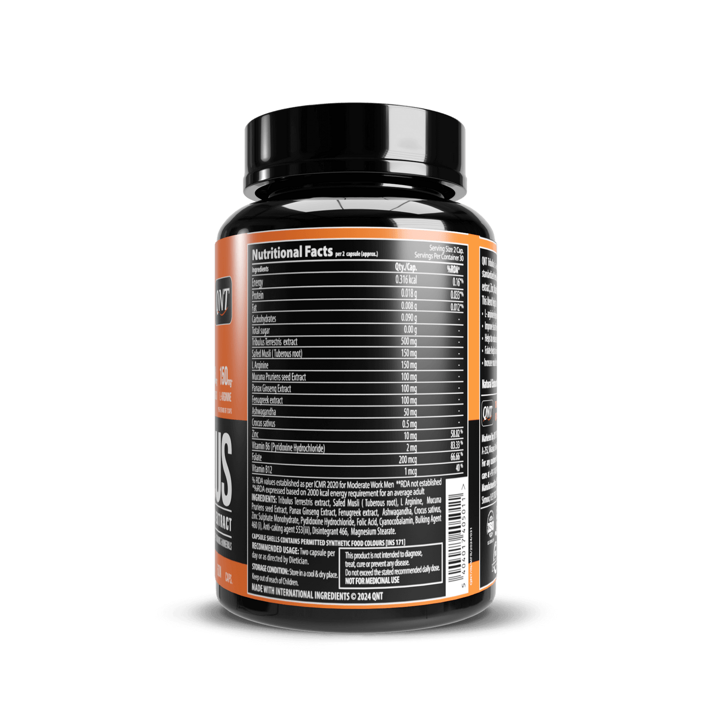 QNT TRIBULUS 500 MG | 60 CAPS