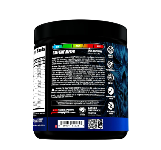 Pro Supps Hyde Nightmare pre - workout