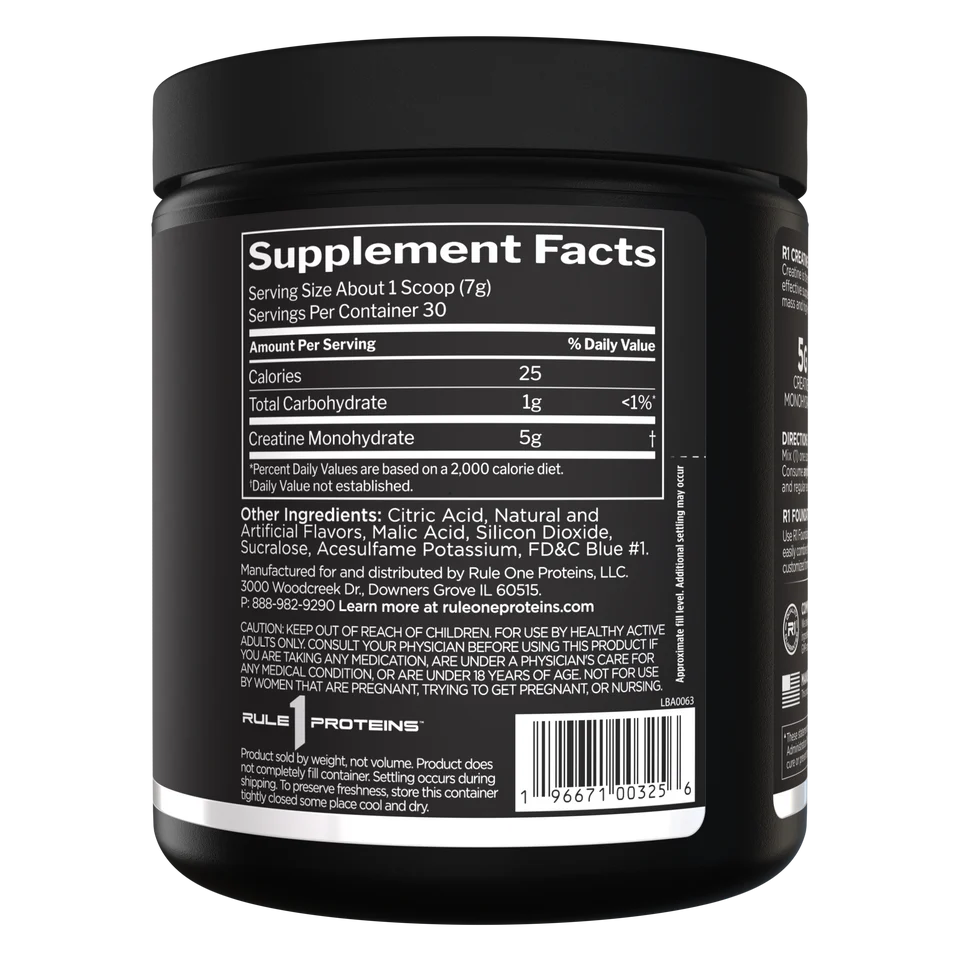 Supplement container with label showing 'Supplement Facts' on a white background