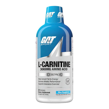 GAT Sport L-Carnitine supplement bottle on a white background