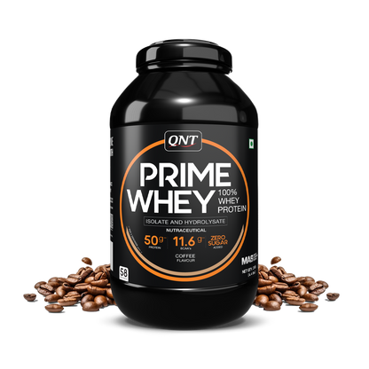 Black supplement container with nutritional label on a white background
