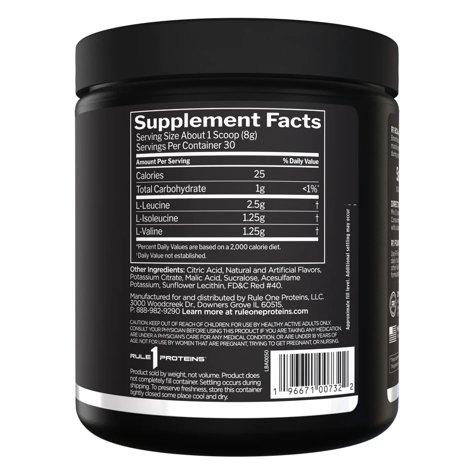 Supplement container with 'Supplement Facts' label on a white background