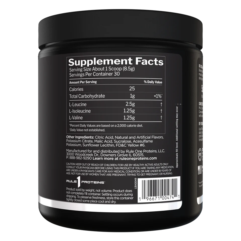 Supplement container with black lid and label displaying 'Supplement Facts' on a white background.