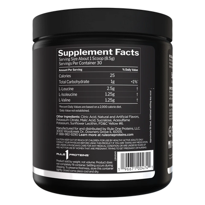 Supplement container with black lid and label displaying 'Supplement Facts' on a white background.