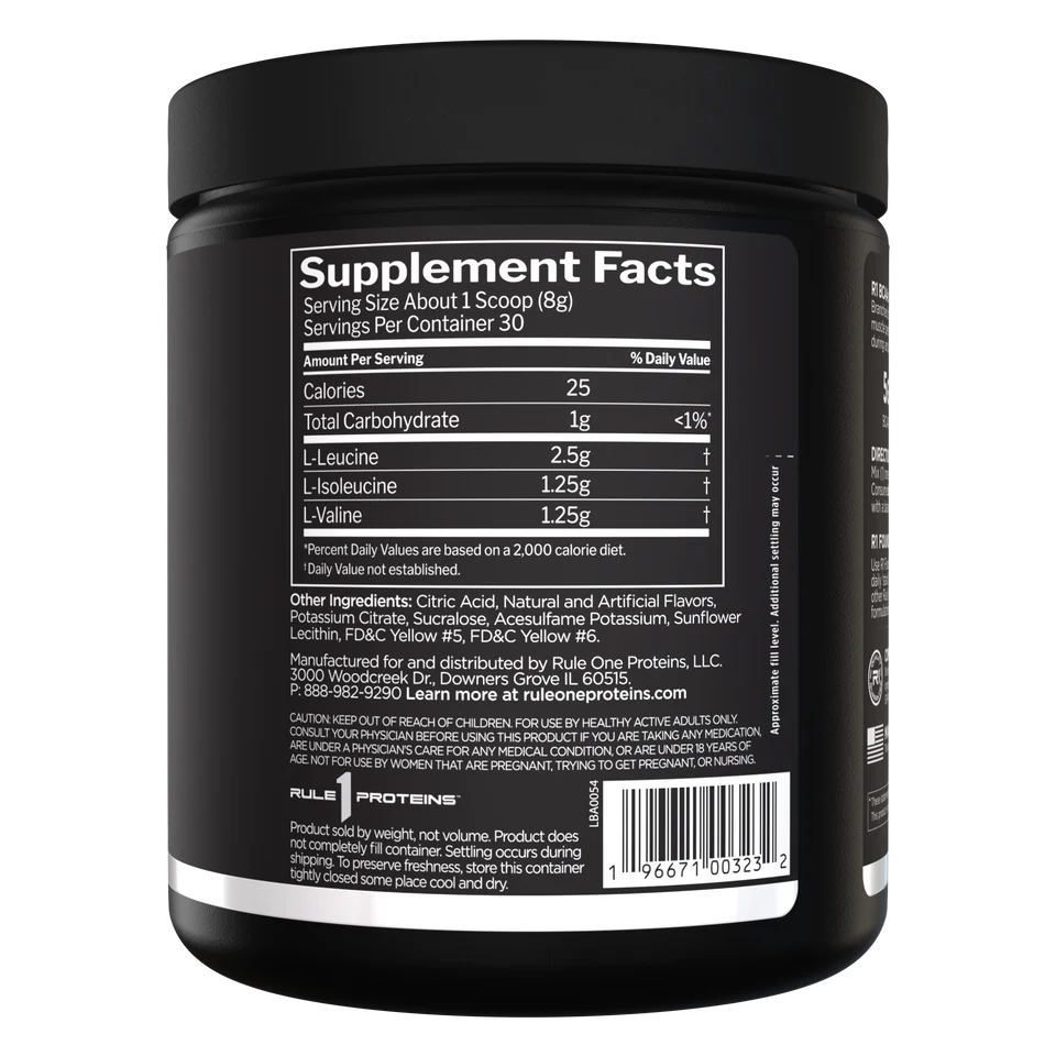 Supplement container with 'Supplement Facts' label on a white background