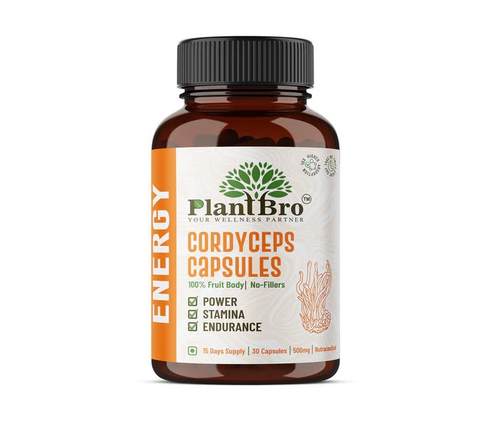 PLANT BRO ENERGY PLANT BRO ( CORDYCEPS CAPSULES ) 30 CAPSULE